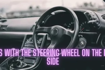 Cars with the steering wheel on the right side